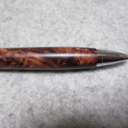ローズウッドバール　キヌカオイル仕上げ　木軸ボールペン(シャープペンシル)　　　 7枚目の画像