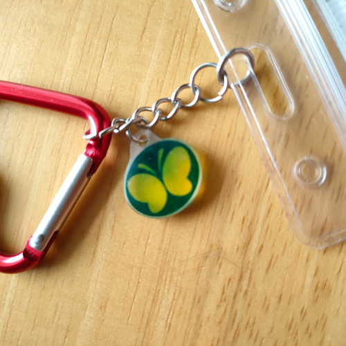 私は難聴ですゆっくり大きな声で話して」防水ヘルプマークケース 聴覚