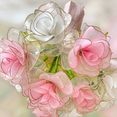 薔薇のオーダー(中サイズ)☆ディップフラワー☆アメリカン 薔薇のオーダー(中サイズ)☆ディップフラワー☆アメリカン