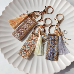インド刺繍リボン キーホルダー のおすすめ人気通販 検索結果｜Creema