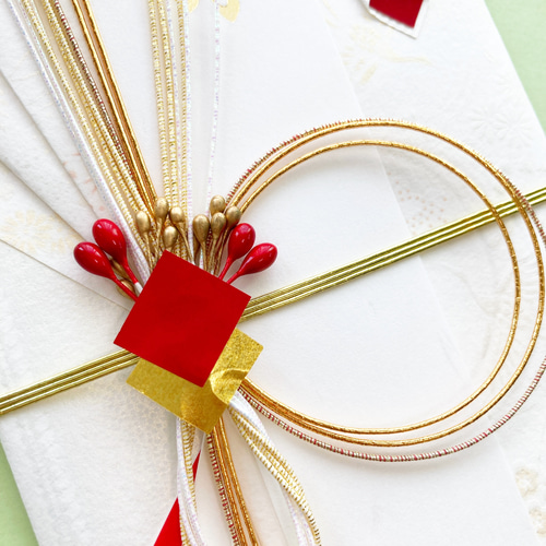 新品・代筆付＊ こころつつみ紅雅寿金封【鶴寿】 御祝儀袋 ご祝儀袋