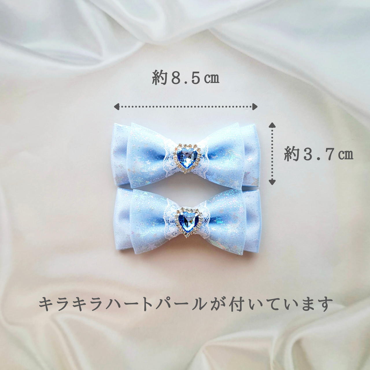 推し活リボン 量産型リボン 推し活 ヘアクリップ お袖留め セット ブレスレット コスチューム パステルカラー パープル