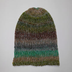 apollonstore gradation Knit brown ビーニー apollonstore gradation Knit brown ビーニー