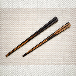 シャム柿　夫婦箸　手作り　12 1枚目の画像