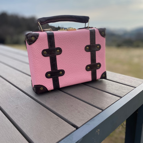 本革トランクショルダーバック ショルダーバッグ Liora Trunk