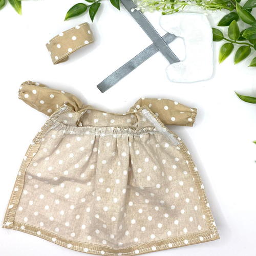 リカちゃんワンピース・ヘアバンド・つけ襟3点セット おもちゃ・人形