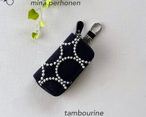 banana【キーポーチ／ペンケース】ミナペルホネン タンバリン banana様専用【キーポーチ／ペンケース】ミナペルホネン タンバリン