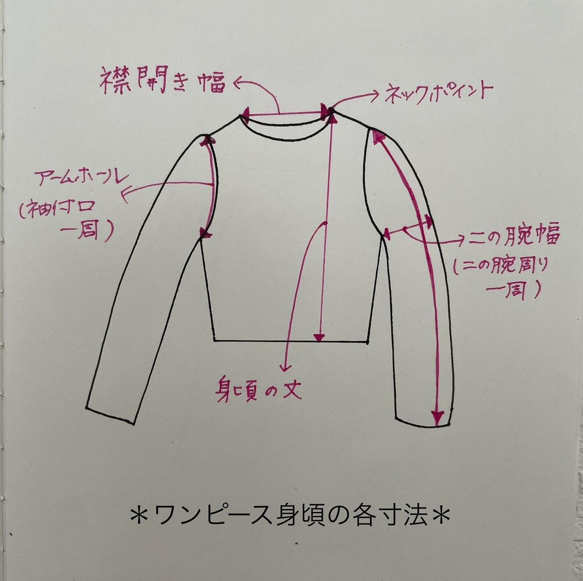 コットンリネンのバタフライワンピース