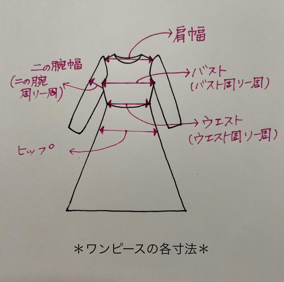 コットンリネンのバタフライワンピース