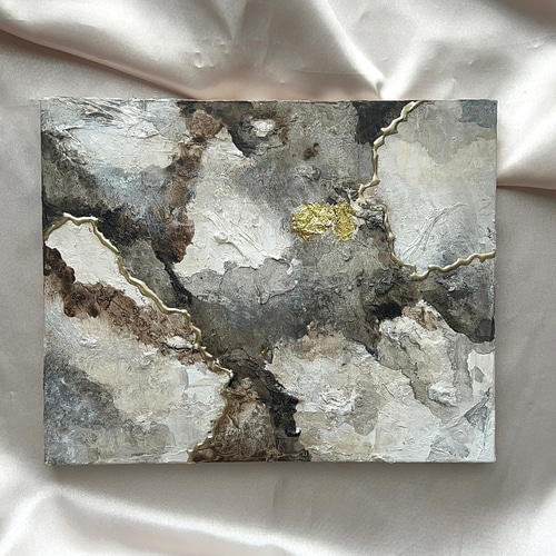 テクスチャー アート 絵画 インテリア ニュアンス 海外 雑貨 抽象画