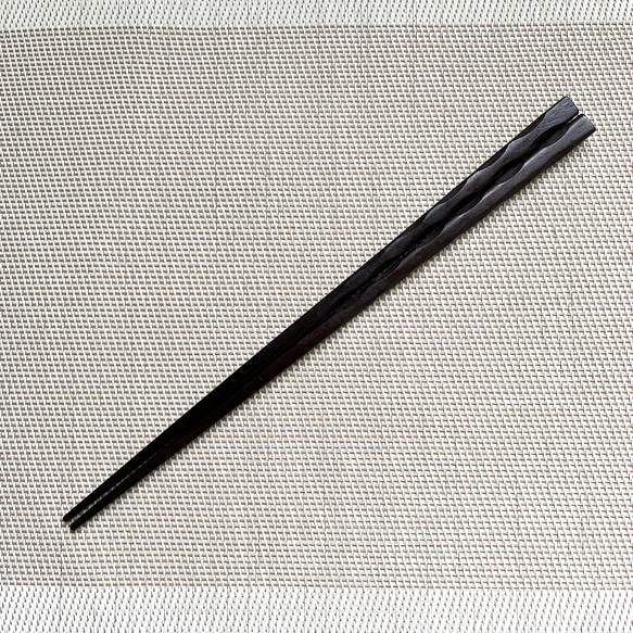 本紫檀　箸　手作り　17 1枚目の画像