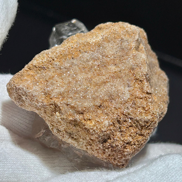 ガネーシュヒマール/ラパ産　水晶　原石　母岩付き　ポイント　66ｍｍ　天然石インテリア・天然石置物　送料無料 15枚目の画像