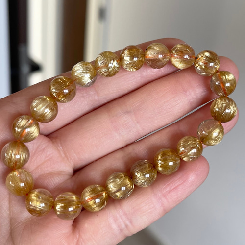 天然無処理　タイチンルチルクォーツ　ブレスレット No1997 天然無処理 タイチンルチルクォーツ ブレスレット No1997 ブレスレット