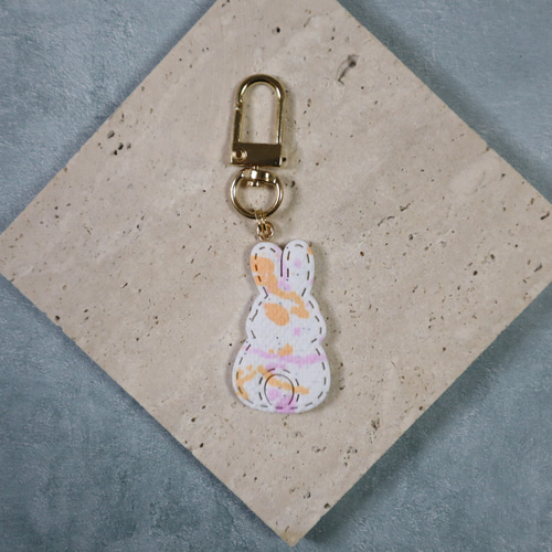 うさぎ キーホルダー 限定カラー 選べるキーホルダーパーツ ポリマー