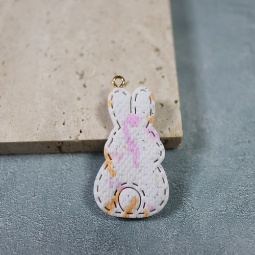 うさぎ キーホルダー 限定カラー 選べるキーホルダーパーツ ポリマー