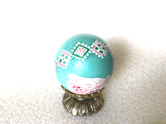 イースターエッグ(PYSANKY)  本物の卵です(๑˃̵ᴗ˂̵) 8枚目の画像