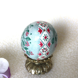 イースターエッグ(PYSANKY)  本物の卵です(๑˃̵ᴗ˂̵) 6枚目の画像