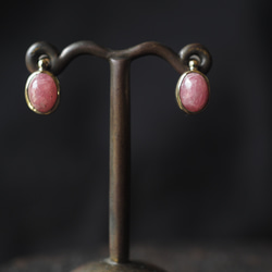 rhodochrosite brass pierce (shunbun) 8枚目の画像