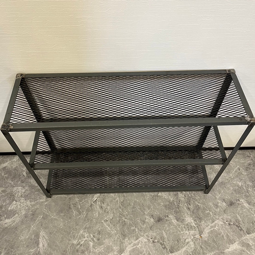 アイアンラック3段仕様】⭐︎サイズオーダー可能⭐︎ 棚・シェルフ