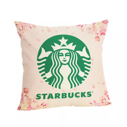 ✨大人気✨スタバ✨クッションカバー✨ブラック クッション