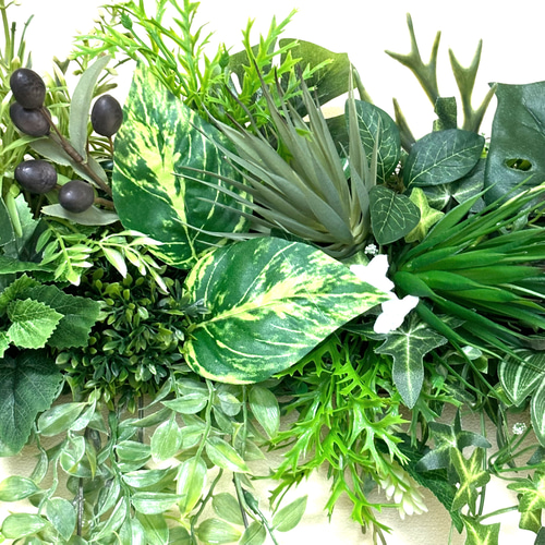 光触媒加工ウォールグリーン フェイクグリーン壁掛け♡垂れ流ロングⅡ  