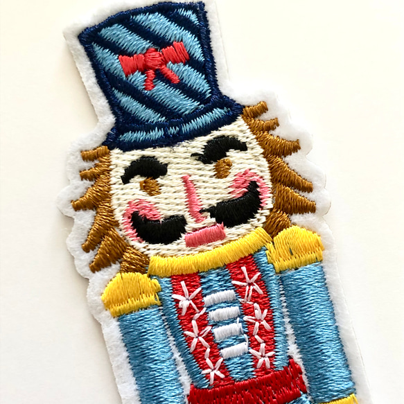 刺繍ワッペン くるみ割り人形 3種 5枚目の画像