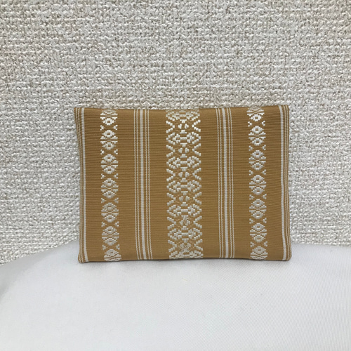 【売却済】金彩正絹袋帯リメイクティッシュケースカバー 売却済】金彩正絹袋帯リメイクティッシュケースカバー