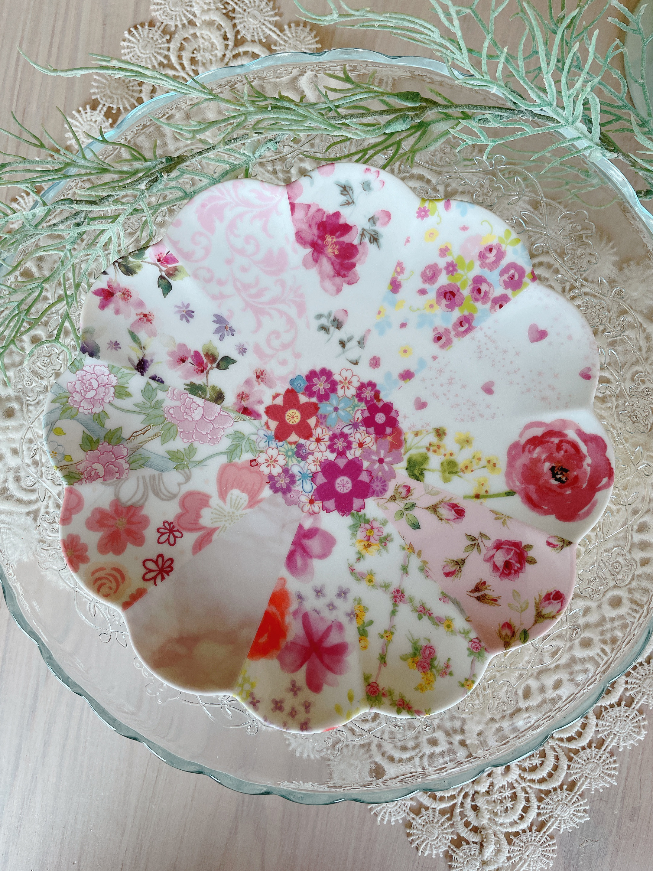 花柄　フローラル食器セット 3人用セット 楽天市場】花柄（食器セット｜食器）：食器・カトラリー・グラス