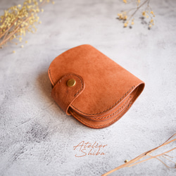 二つ折り財布　レザー　本革　ハンドメイド　手縫い　男女兼用 二つ折り財布 レザー 本革 ハンドメイド 手縫い 男女兼用