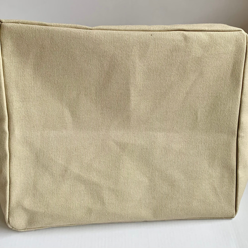 ぐるっとお花刺繍のスクエアバッグ(優しい色) トートバッグ