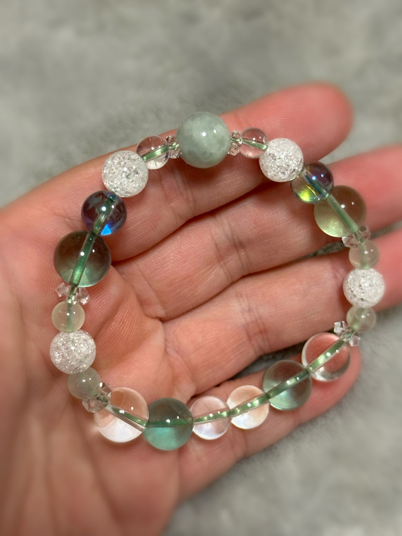 翡翠と癒しのお守り 2枚目の画像