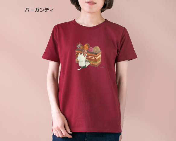 ギフトで贈るネコぱんオーダーTシャツ【特集掲載作品】 6枚目の画像