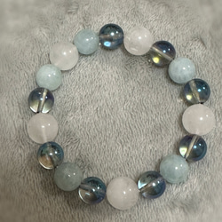 ムーンストーンとアクアマリンのお守り 1枚目の画像