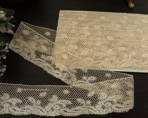 50cm】フランスアンティークレース レース grenier plus 通販