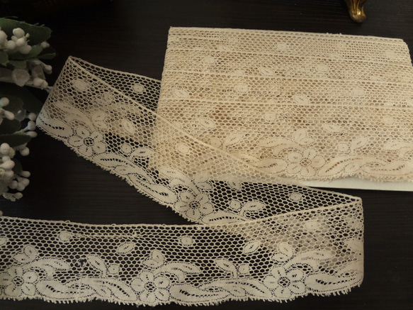 50cm】フランスアンティークレース レース grenier plus 通販
