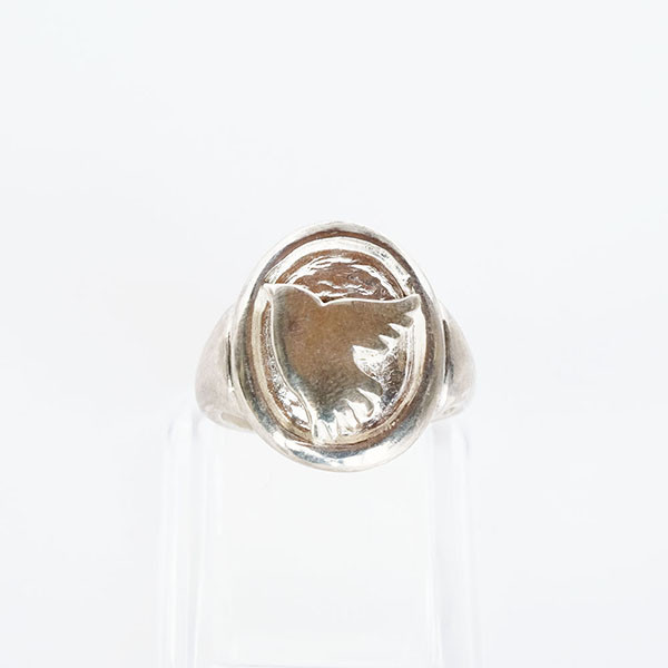 紅女　シルバー・鳩リング（フリーサイズ）