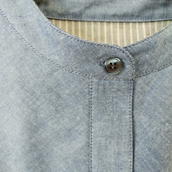 チェストポケットシャツブラウス Ｍ～Ｌサイズ 10枚目の画像