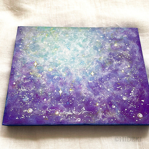 美術作品　目とグラスのパステル画　アクリル絵の具 764b44fe7477dceef9bf5fd8af1d4f