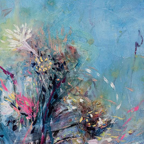 絵画 絵 アート 壁掛け アート壁掛け絵画 | 林庭志 | 鏡の中の花、水の中の月 絵画 LightoChan
