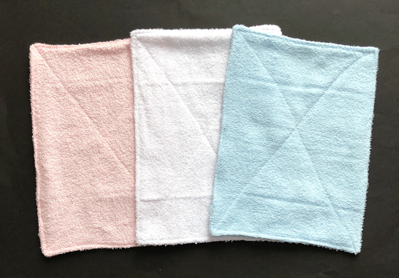 子どもも使いやすい雑巾3枚組 1枚目の画像