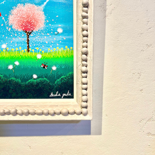 春』原画／アクリル画／イラスト／絵画