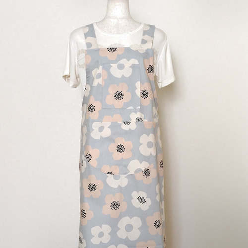 コットンオックス生地 エプロン＜4種類＞ エプロン hikaru-mithu 通販