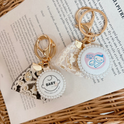 リボンマタニティリング⋈ マタニティロゼット リボンロゼット バニラリボン マタニティ こうの