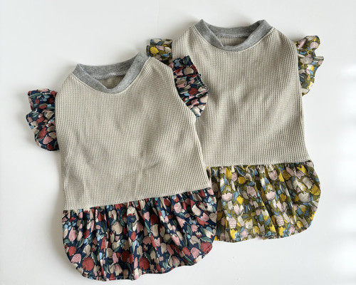 リトル犬服ハンドメイドワンピース 473f96a1c6576ea04a0436bb0c719a