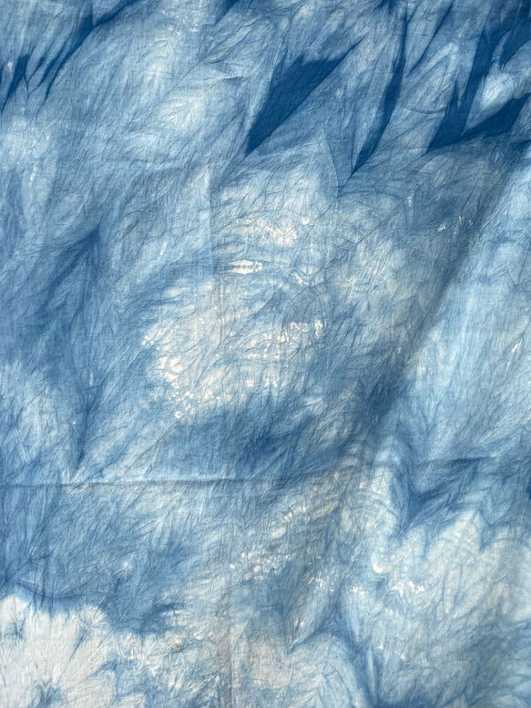 藍染め布(絞り染め) ⑦ 5枚目の画像