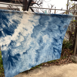 藍染め布(絞り染め) ⑦ 3枚目の画像