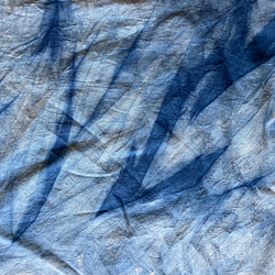 藍染め布(絞り染め) ⑦ 9枚目の画像