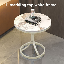 サイドテーブル ラグジュアリー フレーム おしゃれ かわいい 北欧 インテリア スレート 天板 モダン ch-1434 7枚目の画像