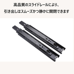 ベッドサイドテーブル 2段 引き出し 付き キャビネット おしゃれ かわいい インテリア 収納 大容量 ch-1433 8枚目の画像