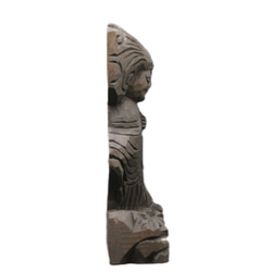 主題作品《希望》（藏王權現16cm zg5214）佛像圓空佛複製品木雕 第5張的照片